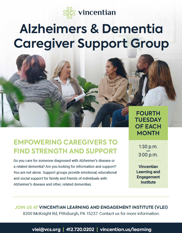 Alzheimer's & Dementia Caregiver Support Group